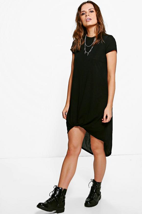 Megan Knotted Knit Dress